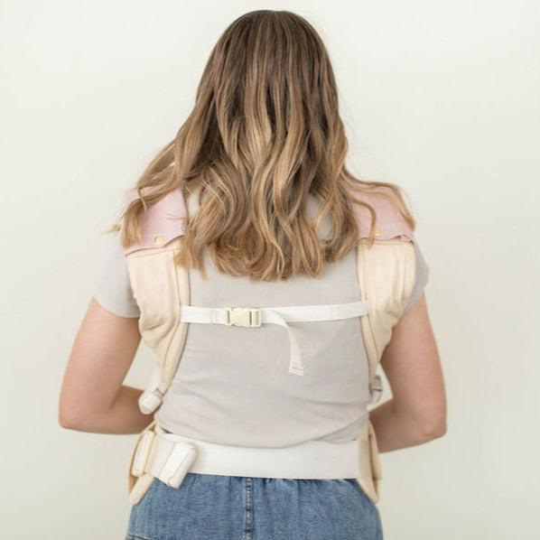 Cherry Blossom Houndstooth - GentleCare Beige Carrier
