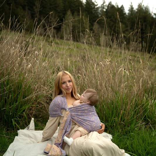 LAVENDER BLOOM RING SLING