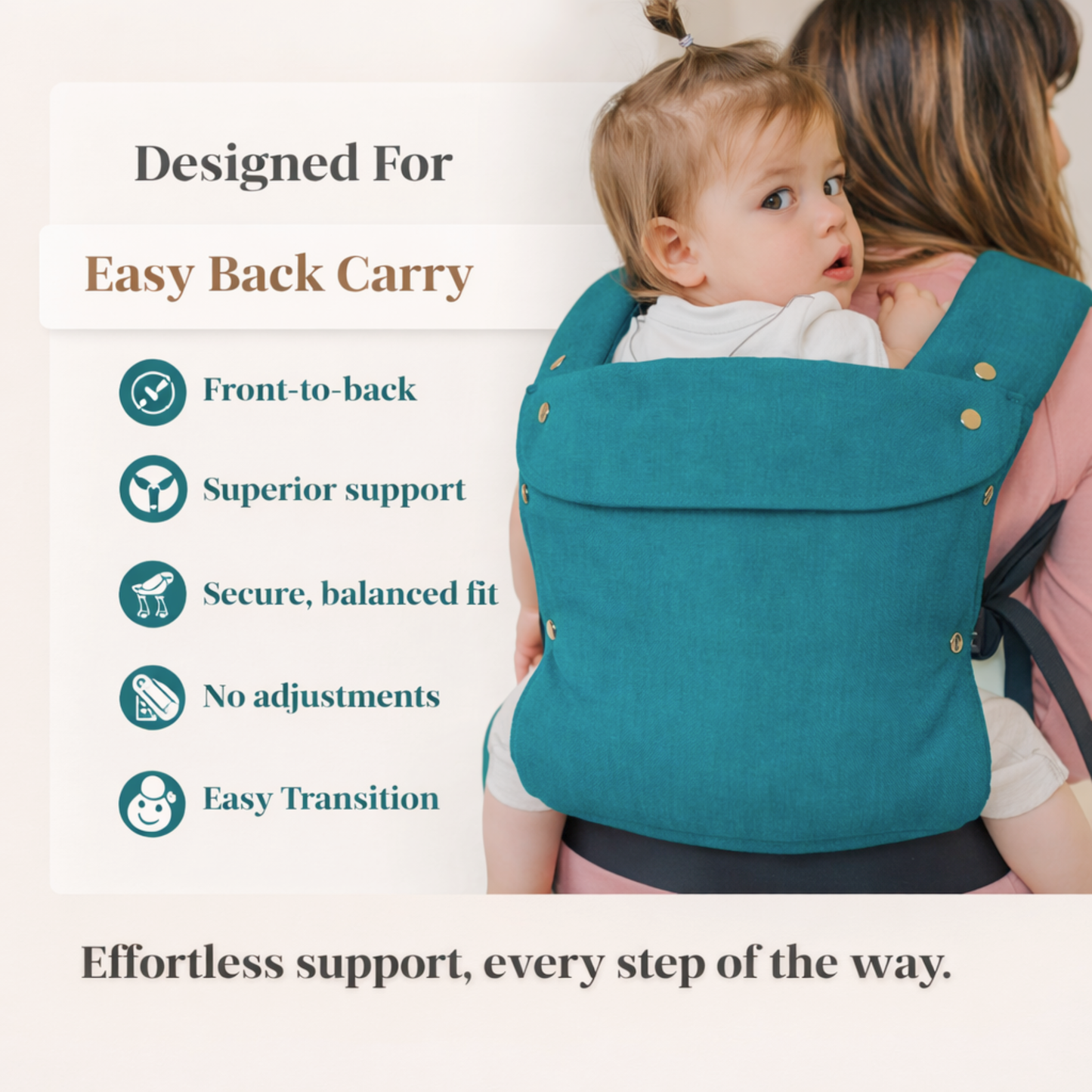 TEAL MIST - BLACK CARRIER