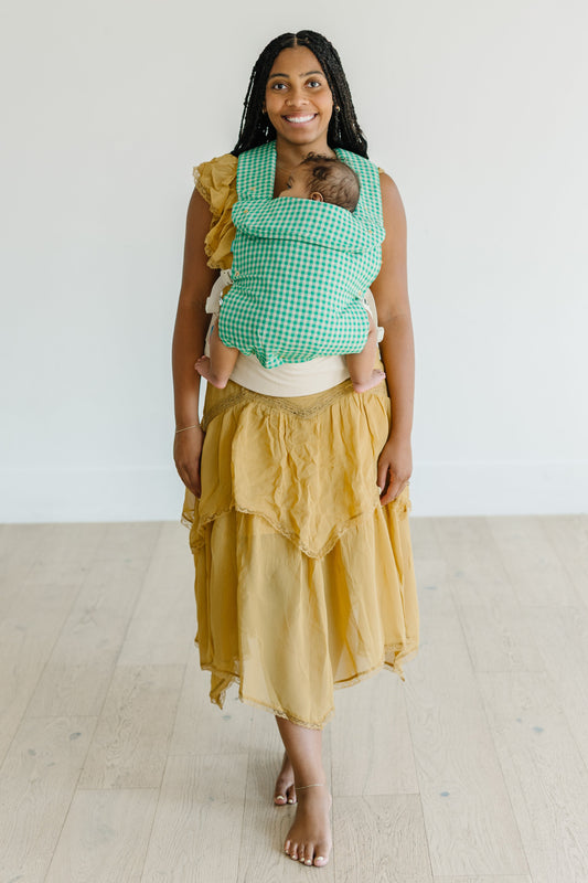 GREEN GINGHAM