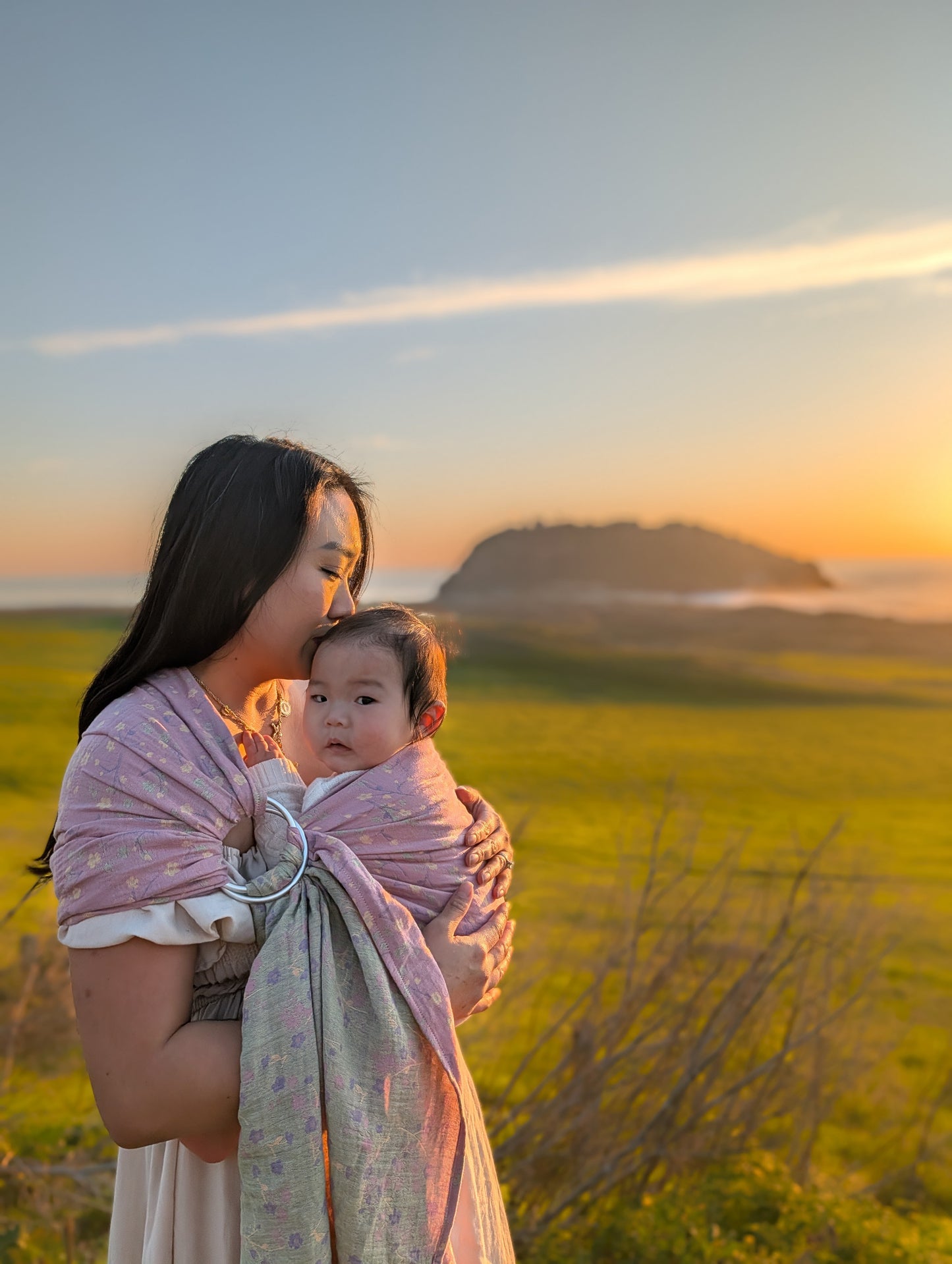 MORNING LILAC RING SLING
