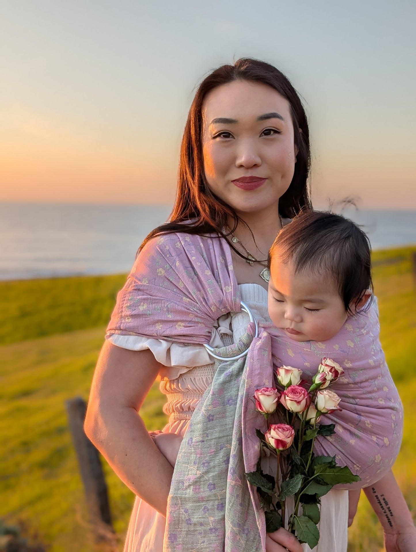 MORNING LILAC RING SLING