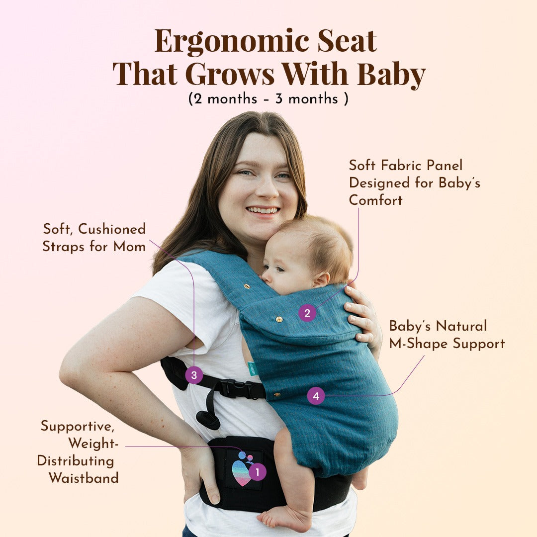 TEAL MIST - BLACK CARRIER